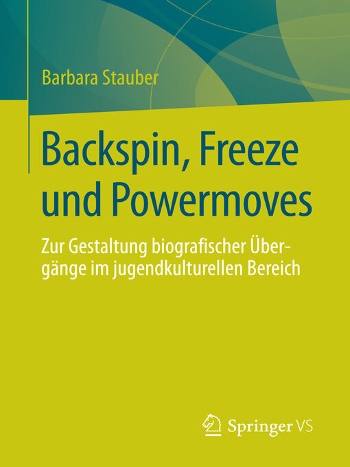 Title details for Backspin, Freeze und Powermoves by Barbara Stauber - Available